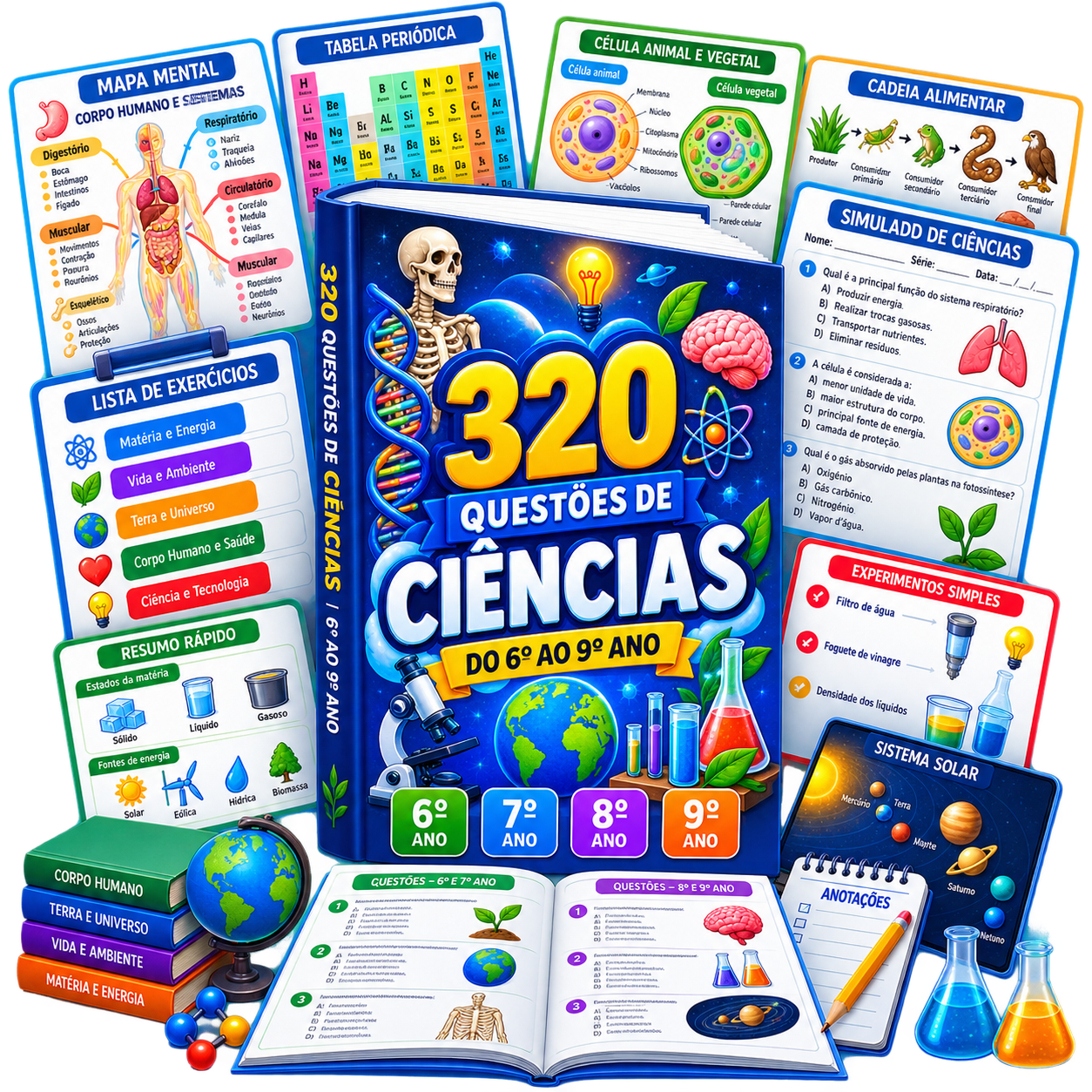Plano Completo - 160 Questões Visuais + Bônus